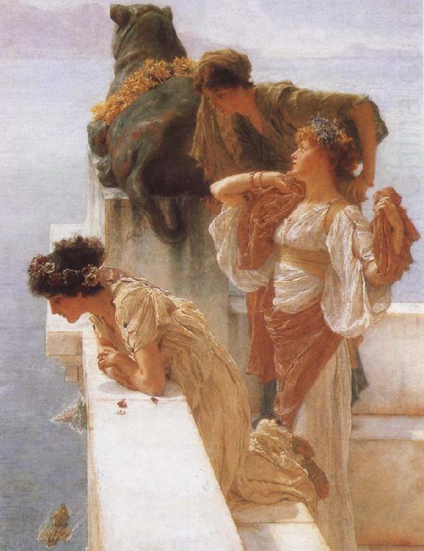 A Coign of Vantage, Alma-Tadema, Sir Lawrence